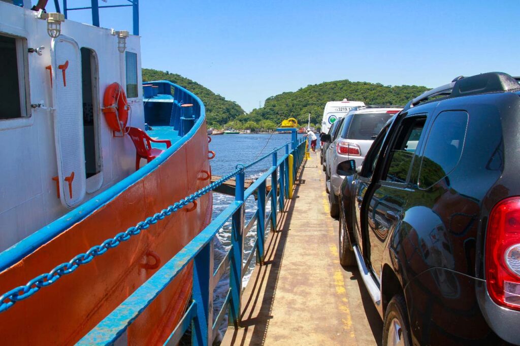 DER/PR sugere que usuários do ferry boat de Guaratuba utilize rota alternativa no Carnaval. Foto: Gabrielly Pontes/CGE