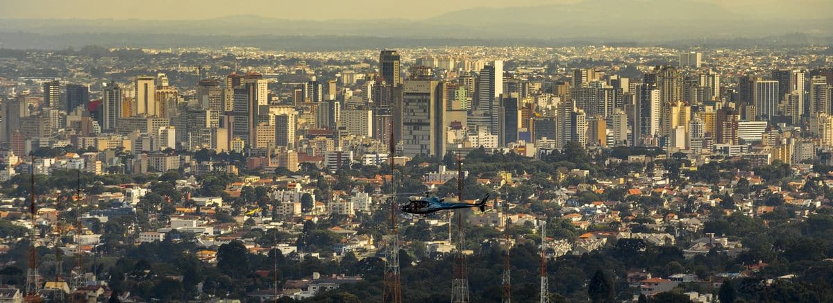 Curitiba vista de cima: a volta dos voos panorâmicos