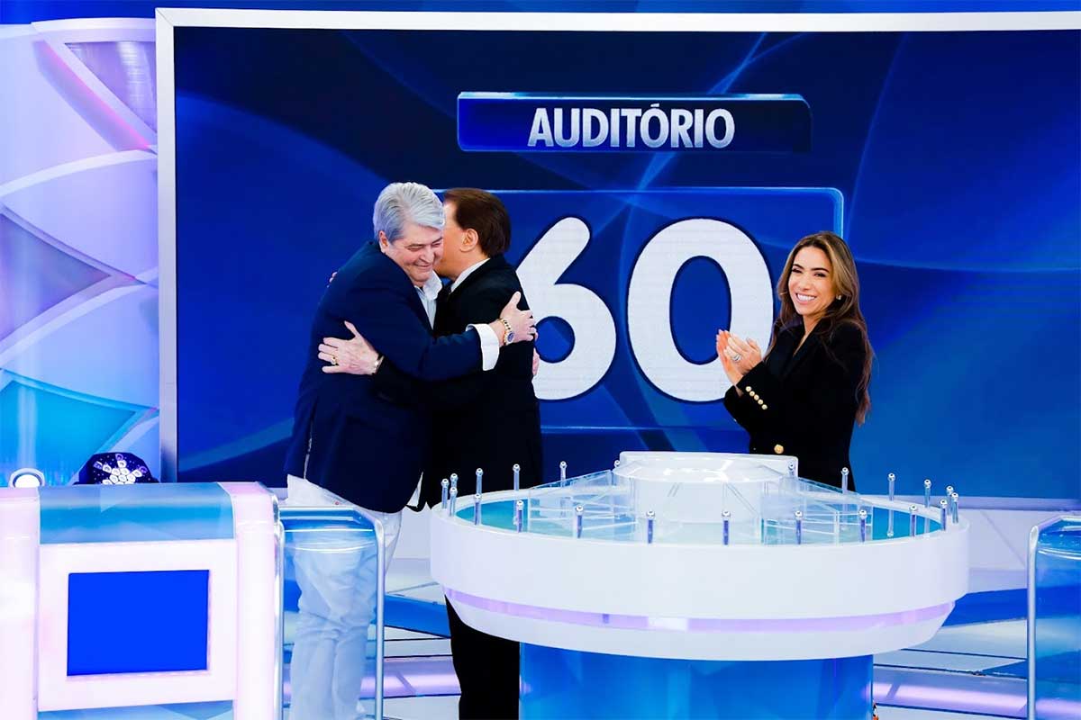 Silvio Santos enfrenta Datena no “Jogo das 3 Pistas” 1