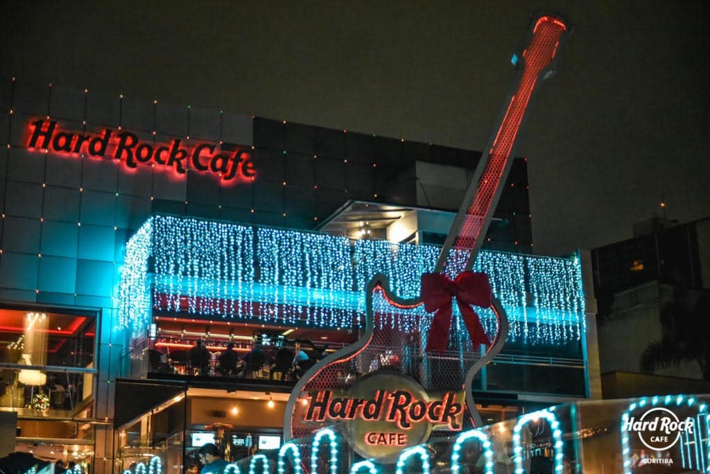 Hard Rock Cafe Curitiba terá espetáculo gratuito de Natal