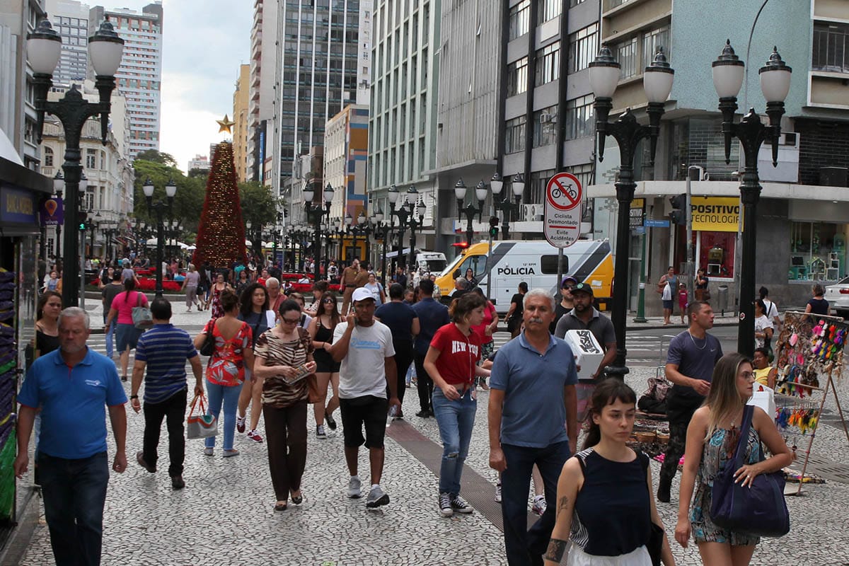 Censo 2022: Curitiba foi a cidade paranaense com maior aumento do número de habitantes - Foto: Foto: Ari Dias/AEN