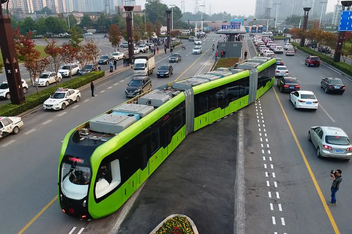 O chamado bonde digital será testado entre Pinhais e Piraquara - Divulgação O chamado bonde digital será testado entre Pinhais e Piraquara - Divulgação